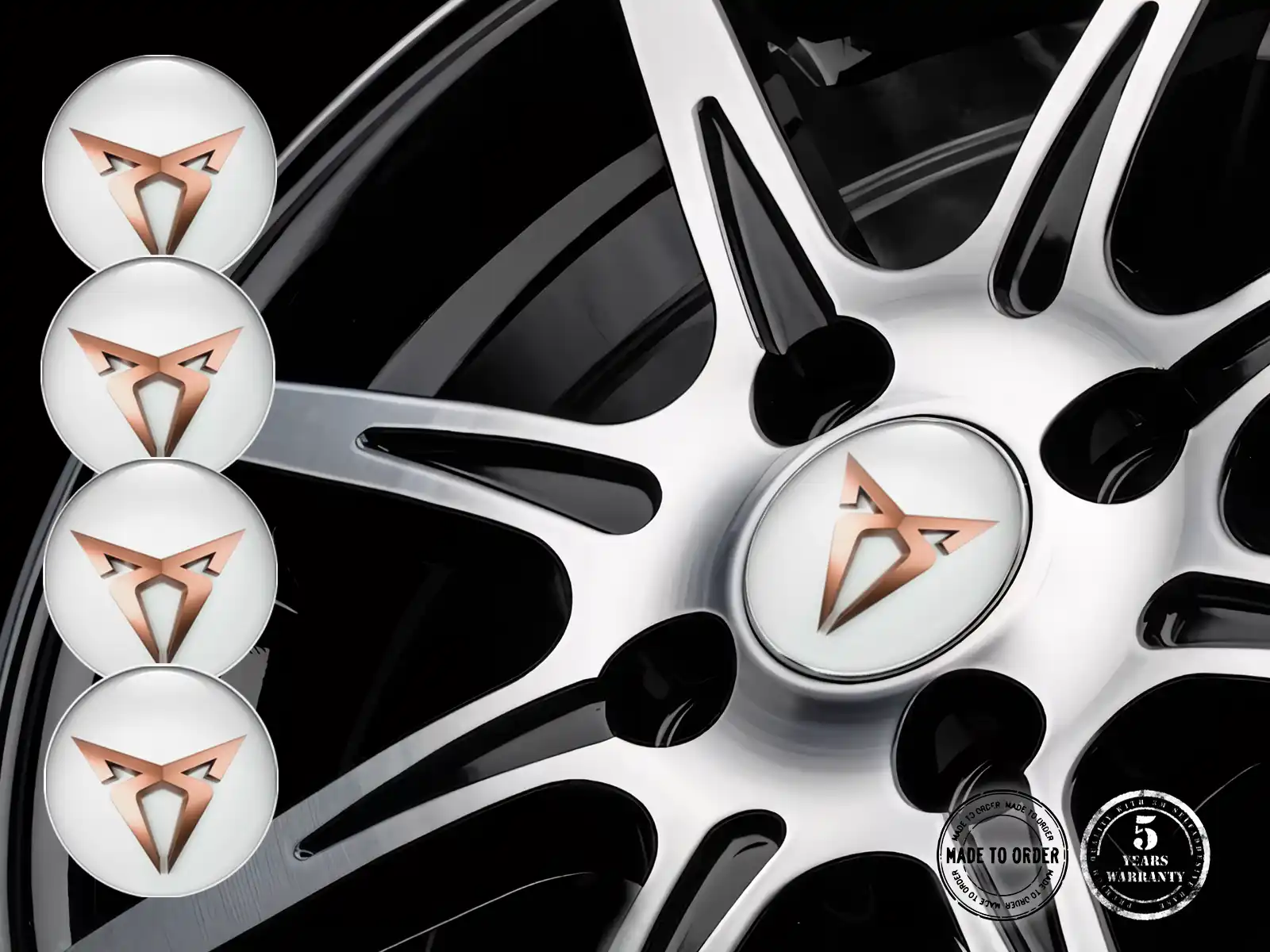 Seat Cupra Dome-Aufkleber Ausgabe Individuelle Autoembleme